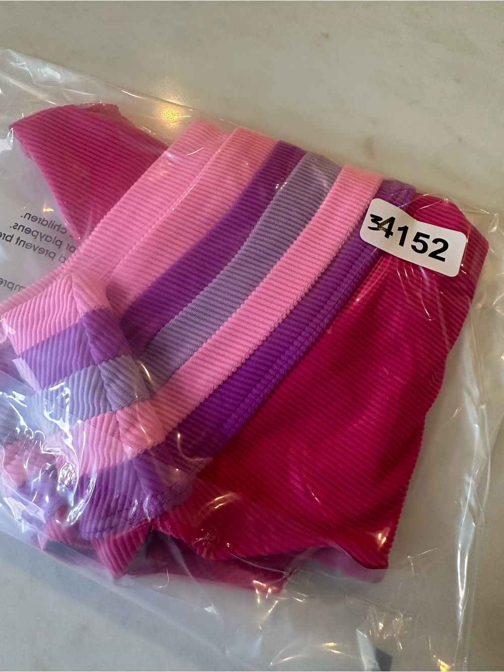 New! Beach Riot Millie High-Waist Bikini Bottom Raspberry Colorblock 3415 - Picture 10 of 10